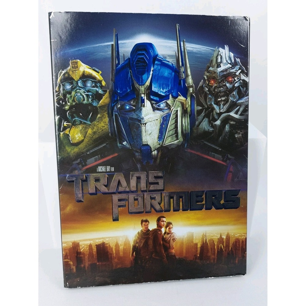 Transformers DVD 2007 Widescreen Shia LaBeouf Megan Fox Jacket